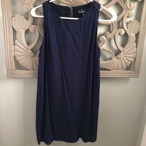 Navy blue dress